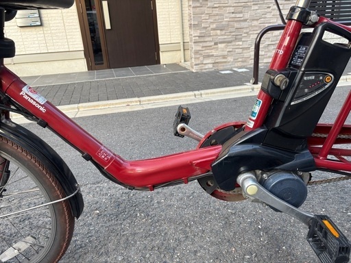 Panasonic gyutto 電動アシスト自転車 レッド (はる) 東大阪の