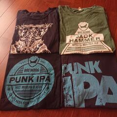ブリュードッグ　古着Tシャツ4枚の画像