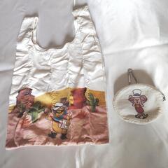 くまのプーさん　エコバッグ　ピグレットの画像