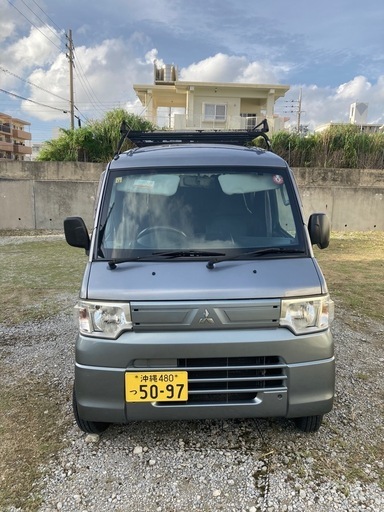 三菱ミニキャブバン　車検令和8年8月23日まで！低走行車！ ミニキャブバン 660 CD ハイルーフ 4WD ワンオーナー ラジオ