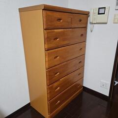 至急‼️　木製タンス　6段　家具の大丸