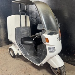 ★支払い総額4.0万円★買取強化中！査定無料♪ホンダ ジャイロキャノピー TA02 フロントカゴ付き！リアボックス付き！激安！の画像