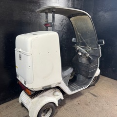 ★支払い総額4.0万円★買取強化中！査定無料♪ホンダ ジャイロキャノピー TA02 フロントカゴ付き！リアボックス付き！激安！の画像