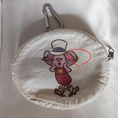 くまのプーさん　エコバッグ　ピグレットの画像