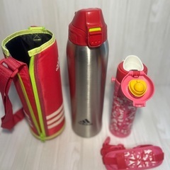 【美品】ステンレス水筒2本セットの画像