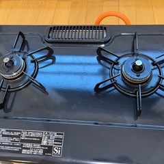 美品　プロパン　ガスコンロ【IC-S37K-2L】の画像