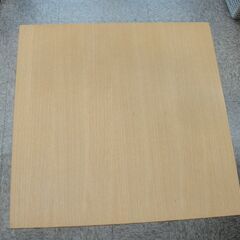 美品 無印良品 2人用 ダイニングテーブル 木製 オーク材 W80×D80×H72cm 2人掛【モノ市場安城店】013の画像