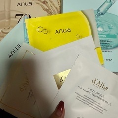 ANUAアヌアパックセット＆d’AIbaパック日焼けクリームの画像