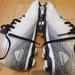 サッカースパイク24.5 adidasの画像
