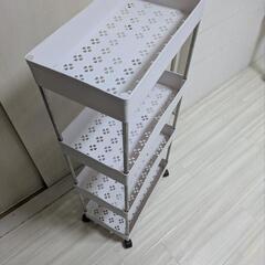 【至急】キャスター付き4段ラック※本日受け取り可能な方限定の画像