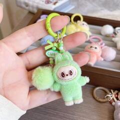 【新品未使用】【送料込】ラブブぬいぐるみキーホルダー色 選択 自由の画像