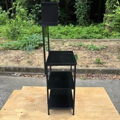 💥福岡市内配送設置対応🌈　キッチンラック レンジ台 ラック キッチン 棚 幅60cm レンジボード キッチン収納 オープンラック ラック 棚 オープンシェルフ レンジラックの画像