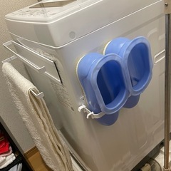 7月21日迄【マグネット収納 タオルハンガー&バスブーツホルダー】の画像