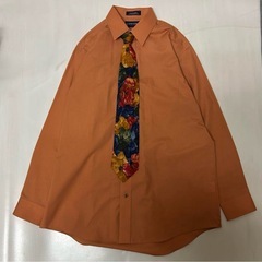 90s スーツセットアップ シャツ ネクタイ ベスト セットの画像