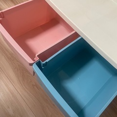 ハンガーラック　棚　洋服収納　ラック　チェスト　ランドセル置き　子供服　キッズ　子供部屋の画像