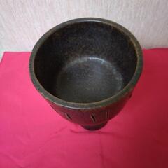 光山焼　花器の画像