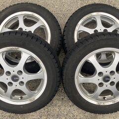 BMSの18インチ 9j＋15 タイヤ225/40新品付き (八百板莉音) 福島