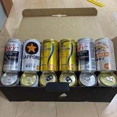 四大銘柄生缶ビールいろいろセットの画像