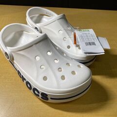 S784/クロックス ユニセックス バヤバンド サンダル ホワイ...