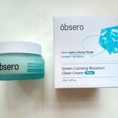 韓国コスメobsero グリーンカーミングブルーレーションクリー...