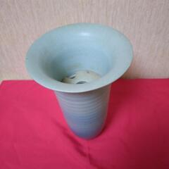 光山焼　花瓶の画像
