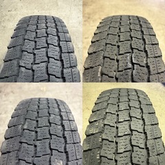 A-45 タイヤ 中古　GOODYEAR ICE NAVI CARGO STUDLESS 175/R14の画像