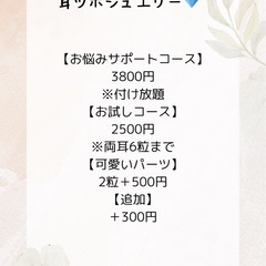 耳つぼジュエリー👂💍