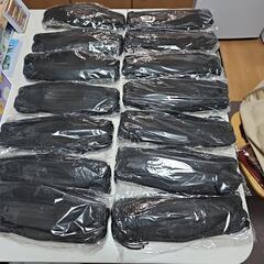 アヒル口type　使い捨てマスク　黒　７セット分有の画像