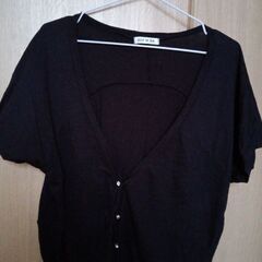 中古 半袖カーディガンの画像