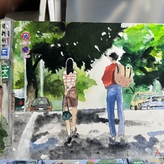 子供絵画教室のアシスタント募集！の画像