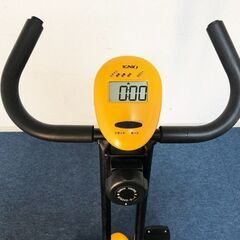 IGNIO フィットネスバイク FB-1703-01 美品 エアロバイク スキャン/速度・距離・時間・カロリー表示エクササイズ用品 清掃/動作確認済みの画像