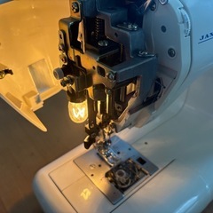 JANOME 2850 電子ミシン ホワイト　☆中古品☆の画像