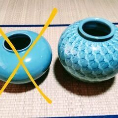 🍓 如泉青磁の壺 その１の画像