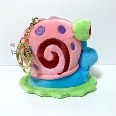 【新品】スポンジボブ ゲイリー ぬいぐるみキーホルダー 日本未発売 海外限定品の画像