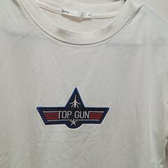 新品トップガンワッペン付きtシャツMの画像