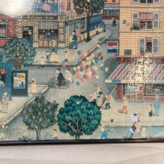 ジグソーパズル 完成品額縁入りの画像