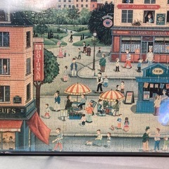 ジグソーパズル 完成品額縁入りの画像