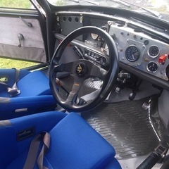昭和63年ローバーミニ キャブレター1000 4MT 自走OKレースカスタムの画像