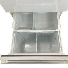 良品 ヤマダ 3ドア 冷凍冷蔵庫 358L 2023年製 YRZ-F36K 自動製氷付き 基本引き取り限定 神奈川県横須賀市の画像