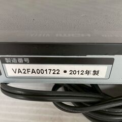 【Panasonic】パナソニック ブルーレイディスクプレイヤー DMP-BDT320 2012年製 ブラック 動作確認済 ブルーレイ デッキ Y1838の画像