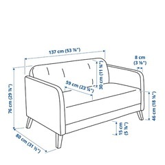 IKEAソファ 2人掛けの画像