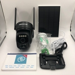 【133】新品1台 Wi-Fi 野外セキュリティカメラ〈充電バッ...