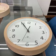 【リサイクルショップ　ピカソ　小松原】📢 直径約25.5cm ニトリ SWEEP SECOND HAND 静音秒針 掛け時計 🕰✨★0524★の画像