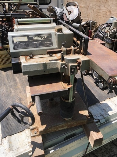 古い大工さんの道具