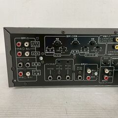 【Pioneer】パイオニア ステレオミキシングアンプ SA-V20Ⅱ 通電確認済 ステレオ アンプ オーディオ機器 レトロ機器 カラオケアンプ Y1839の画像