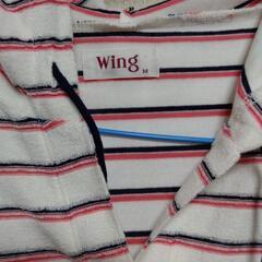 Wing  ロングワンピース  部屋着  M パーカーの画像