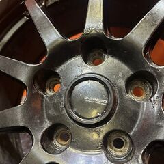 HOT STAFF G-SPEED 社外ホイール 16インチ 4本 6.5J5HPCD114.3+53 ヴェゼル ヴォクシー等　(VHH491)の画像