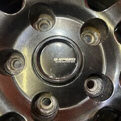 HOT STAFF G-SPEED 社外ホイール 16インチ 4本 6.5J5HPCD114.3+53 ヴェゼル ヴォクシー等　(VHH491)の画像