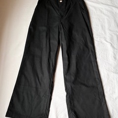 新品　XCHENG☆ワイドパンツ M ★ウエスト背中側ゴム仕様