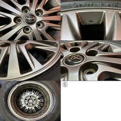 【DL WM02 195/65R15】スタッドレス【トヨタ エスクァイア 純正ホイール 15インチ 6J5HPCD114.3+50】22年製 バリ溝 ヴォクシー等(KTO440)の画像